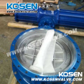 Pneumatic Operation Flanged Butterfly Valves (D643)